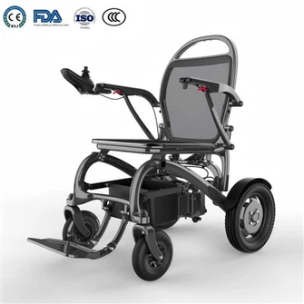 超軽量折りたたみ式カーボンファイバー電動車椅子
